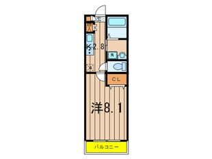 エスタフォ－レの物件間取画像